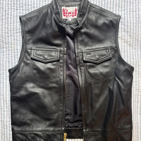 Jackets & Coats | Lil Joes Leather Vest | Poshmark